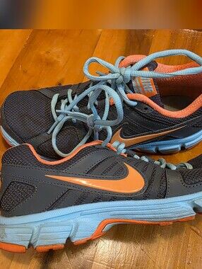 Womens Nike Shoes Blue And Orange